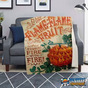 Flame Flame Fruit One Piece Blanket