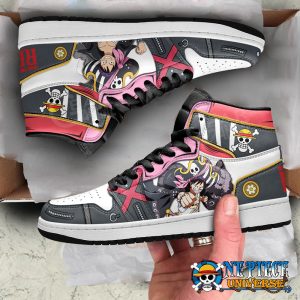 One Piece Luffy Film Red Jordan Hightop Shoes