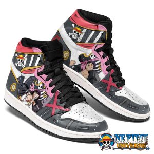 One Piece Luffy Film Red Jordan Hightop Shoes