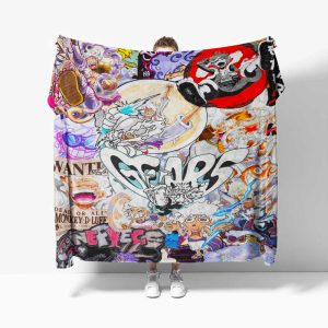 Luffy Gear 5th Blankets For Fans