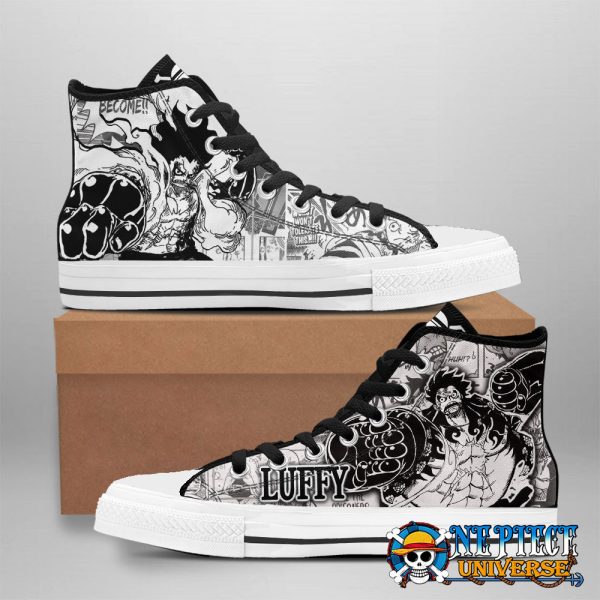 Manga Luffy Gear 4 Canvas Shoes