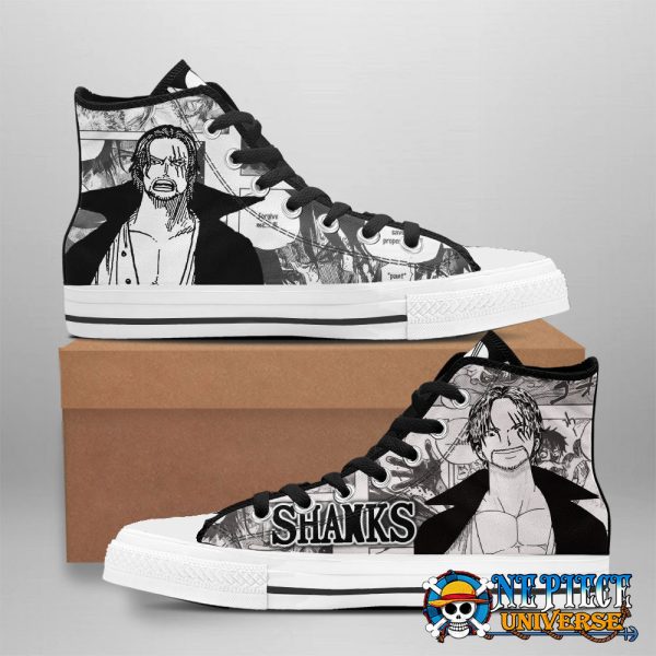 Manga Shanks High Top Canvas Shoes