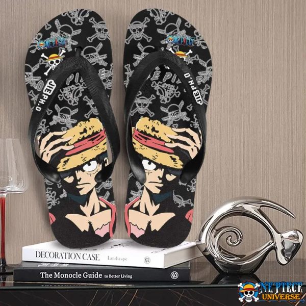 Monkey D Luffy Flip Flops