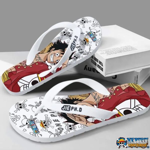 Monkey D Luffy Flip Flops