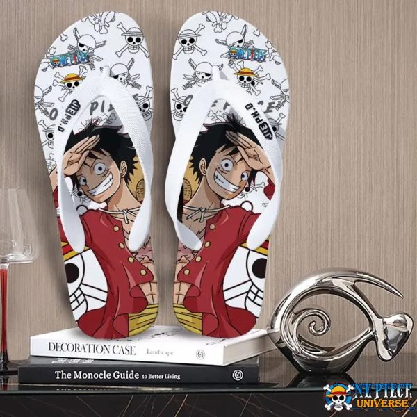 Monkey D Luffy Flip Flops