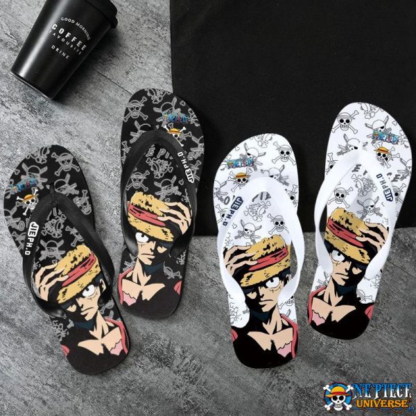 Monkey D Luffy Flip Flops