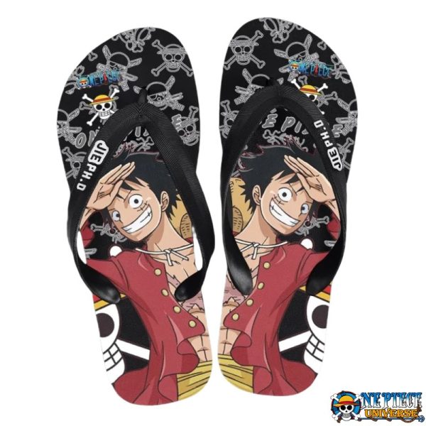 Monkey D Luffy Flip Flops