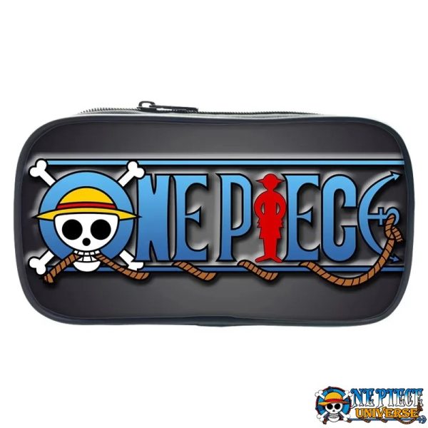 One Piece Anime Luffy Logo Pencil Case