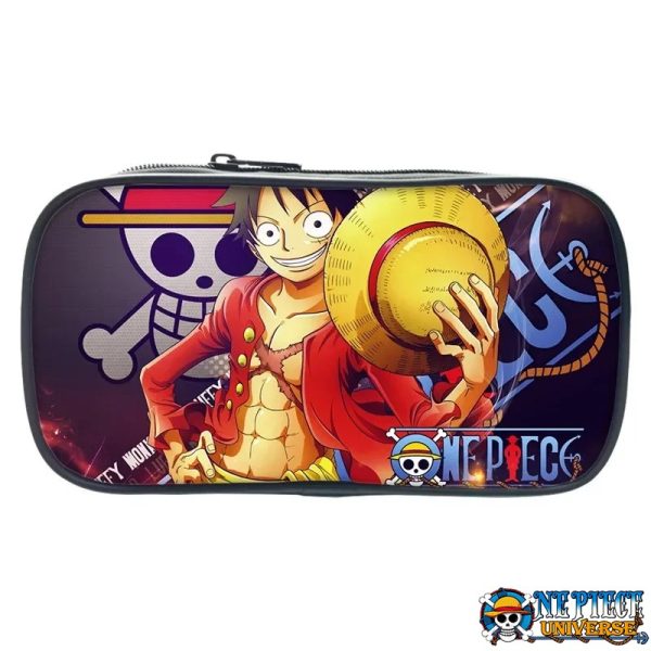 One Piece Anime Luffy Logo Pencil Case