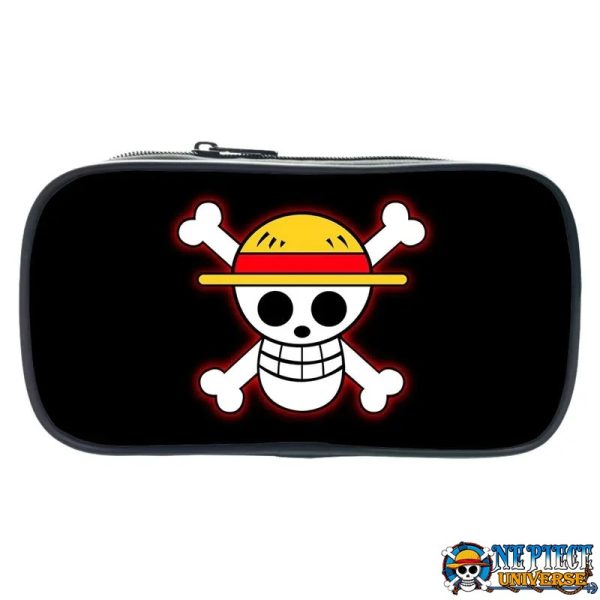 One Piece Anime Luffy Logo Pencil Case