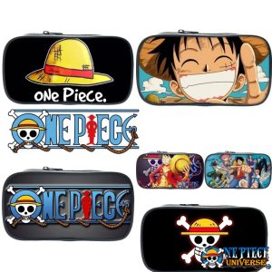 One Piece Anime Luffy Logo Pencil Case