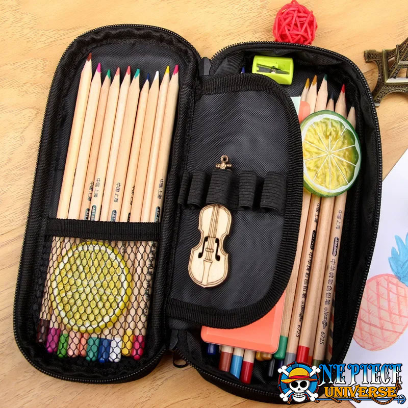 One Piece Anime Luffy Logo Pencil Case