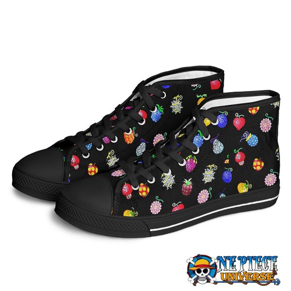  One Piece Devil Fruits Custom Canvas Shoes