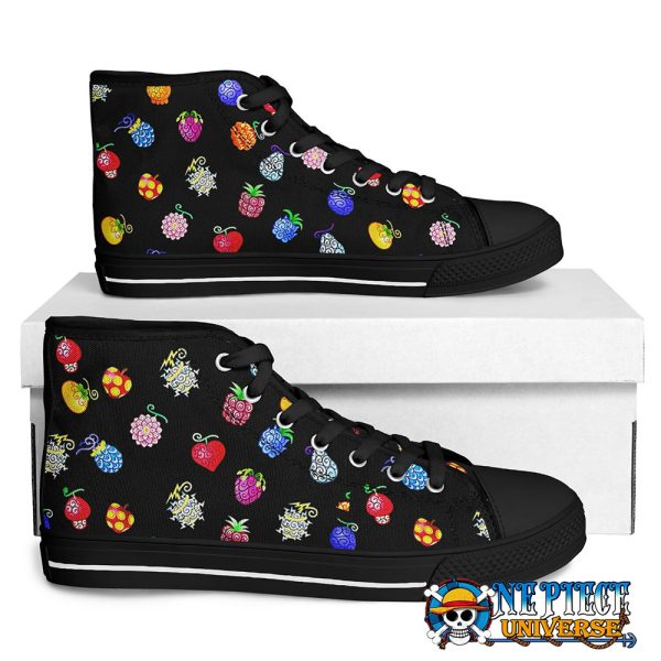  One Piece Devil Fruits Custom Canvas Shoes