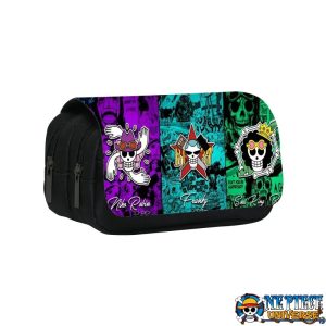 One Piece Jolly Roger Pencil Case