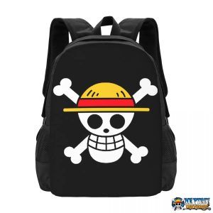 One Piece Skull Logo Bookbag