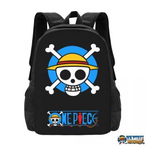 One Piece Skull Logo Bookbag