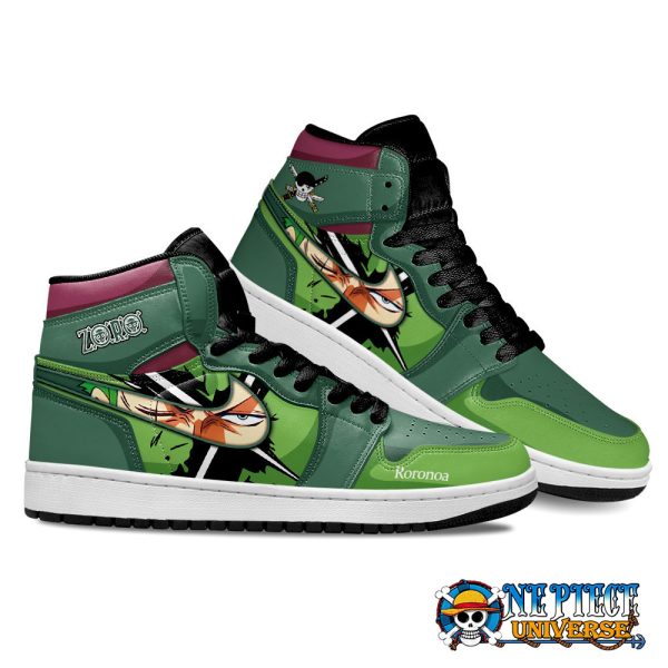 Roronoa Zoro Jordan Custom Shoes