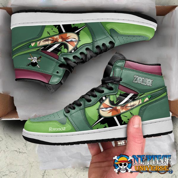 Roronoa Zoro Jordan Custom Shoes