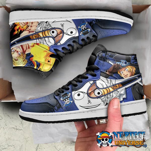 Sabo Anime Jordan High Top Custom Shoes