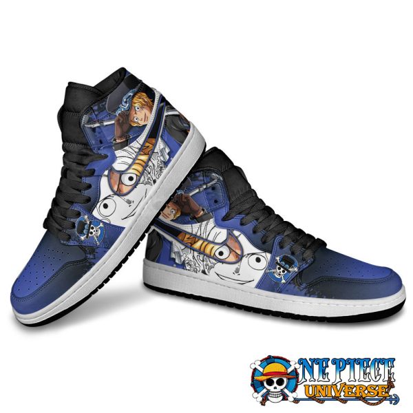 Sabo Anime Jordan High Top Custom Shoes