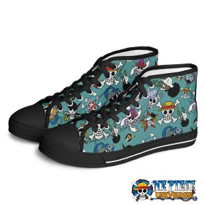 Strawhats Jolly Roger One Piece Canvas Shoes