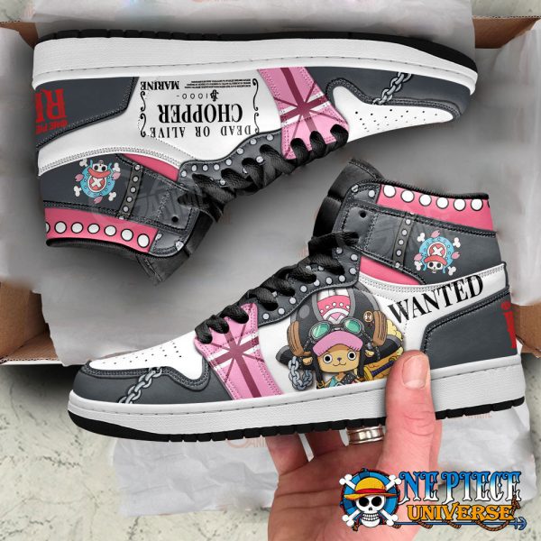 Tony Tony Chopper Anime Red Jordan High Top Shoes