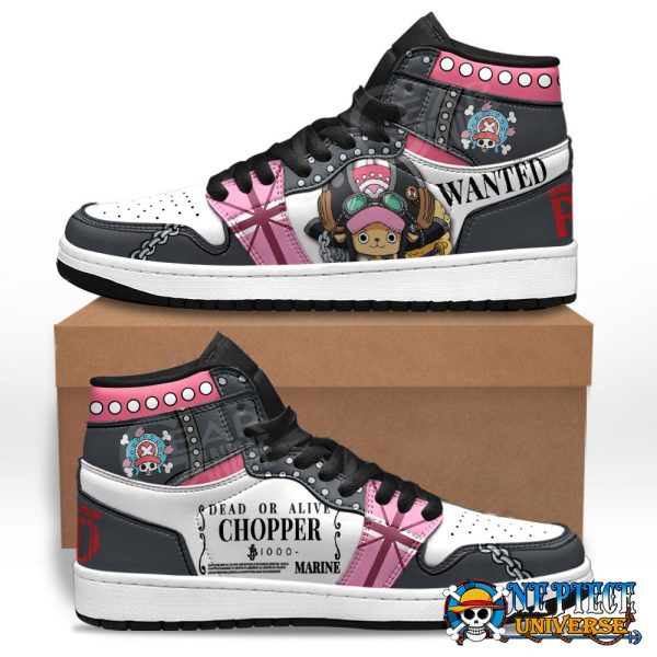 Tony Tony Chopper Anime Red Jordan High Top Shoes