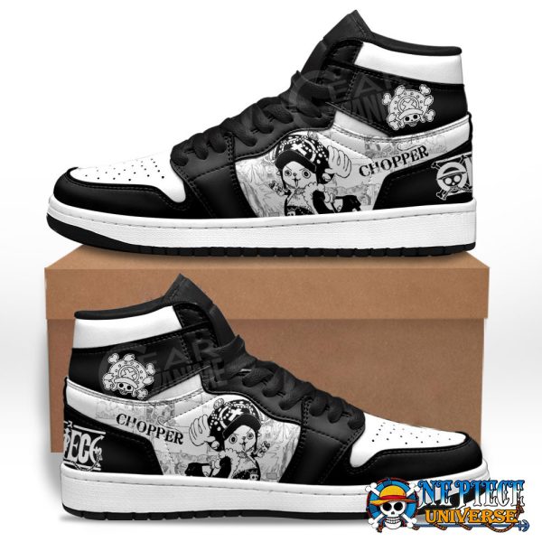 Tony Tony Chopper Manga Style Jordan High Top Shoes