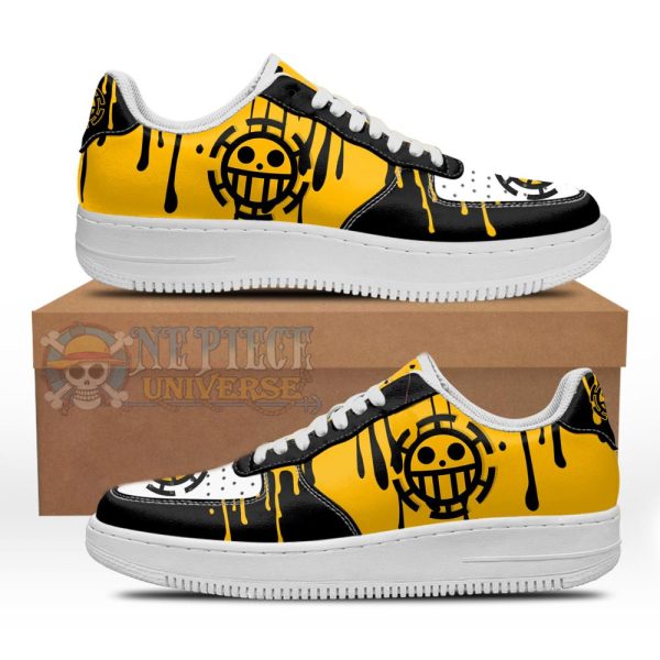 Trafalgar D. Law Water Color Style Shoes Air Sneakers