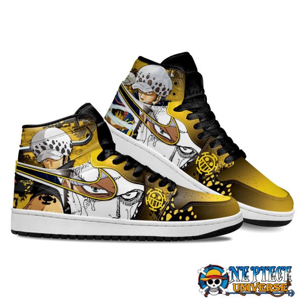 One Piece Trafalgar D. Water Law JD Custom Shoes