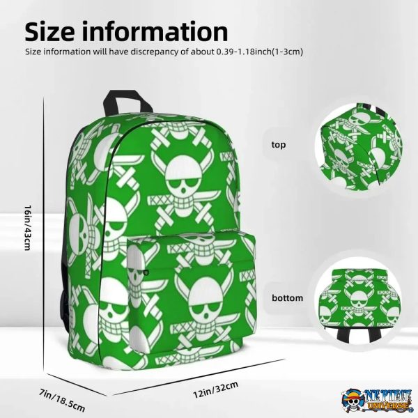 size info Zoro Backpack