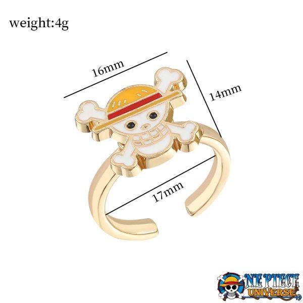 one piece rings luffy