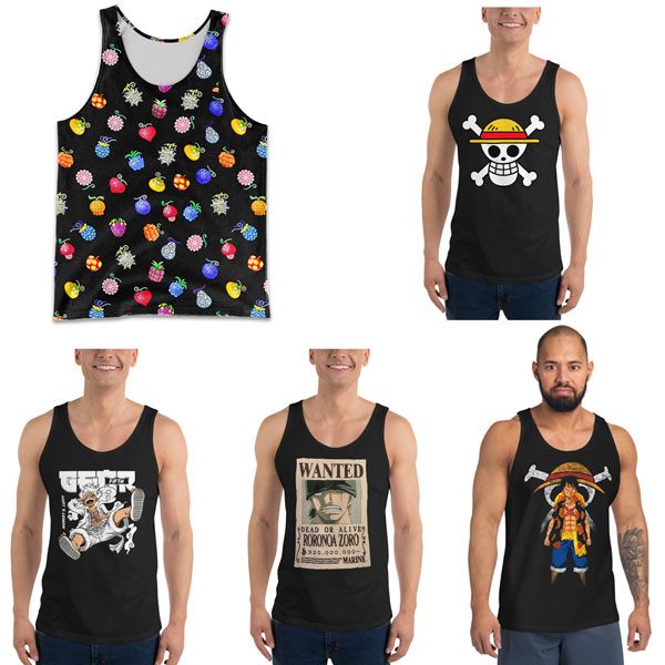 Top 5 Best Selling Anime One Piece Tank Tops 2024