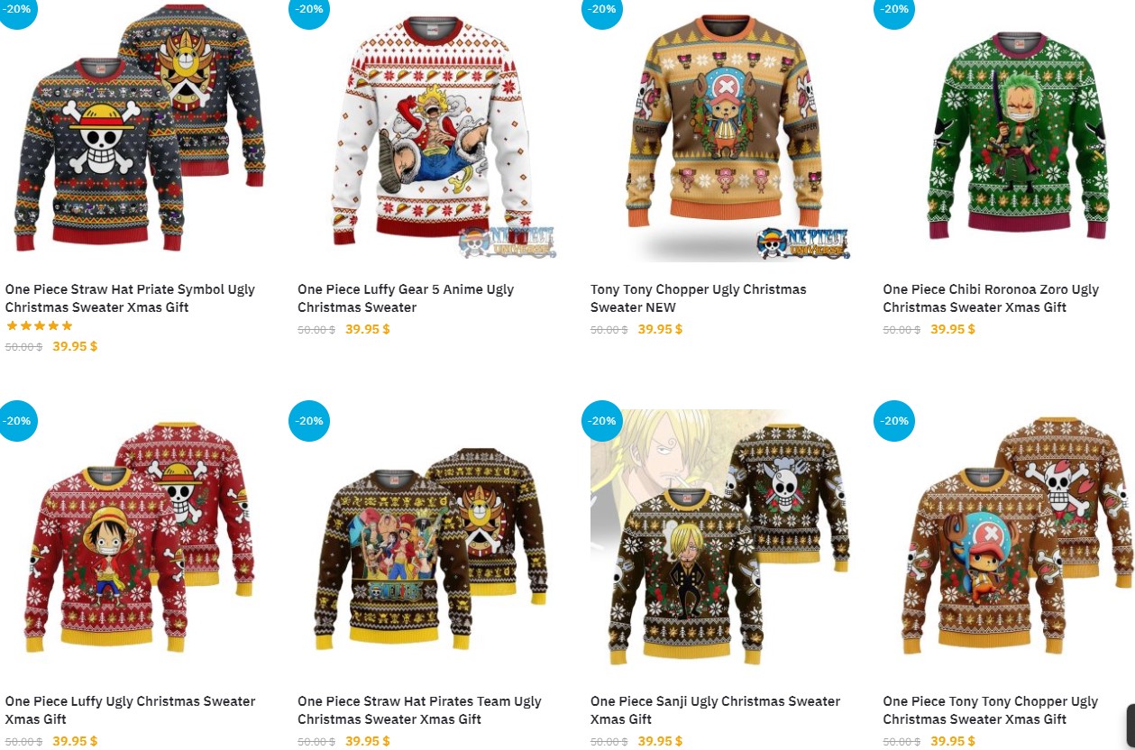 10 Must-Have One Piece Ugly Christmas Sweaters for the Holidays