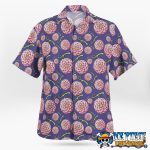 Devil Fruit Hana Hana No Mi Button Up Hawaiian Shirt