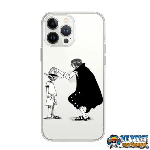 Luffy And Shanks iPhone Case