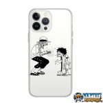 Luffy And Shanks iPhone Case