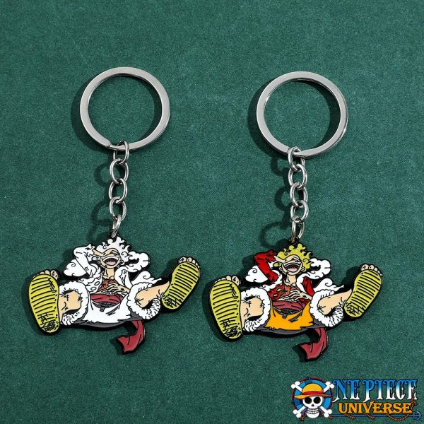 Luffy Enamel Keychain