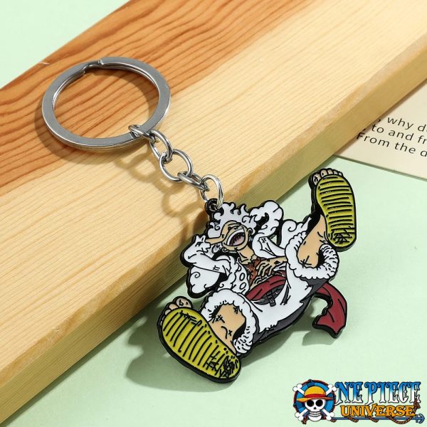 Luffy Enamel Keychain