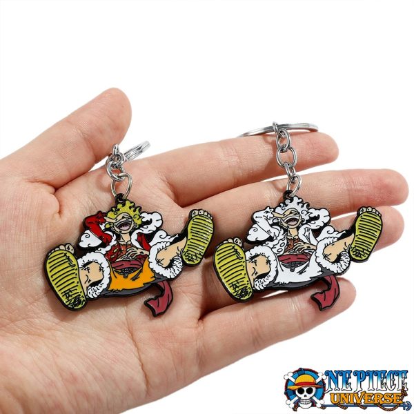 Luffy Enamel Keychain