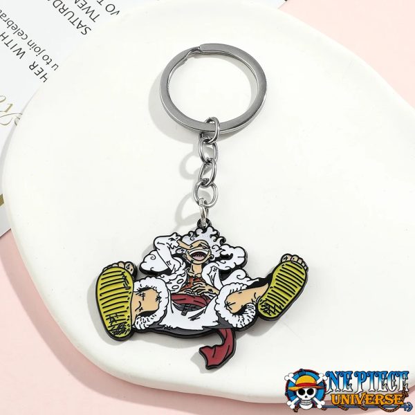 Luffy Enamel Keychain