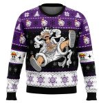 Luffy Gear 5 Christmas Ugly Sweater