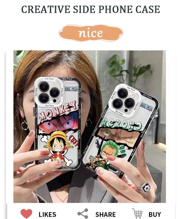 Luffy Zoro Ace Phone Case 3