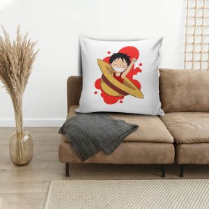 Monkey D. Luffy Chibi Pillow Case