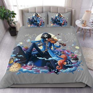 One Piece Brook Musician Bedding Set