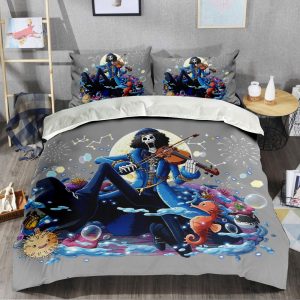 One Piece Brook Musician Bedding Set