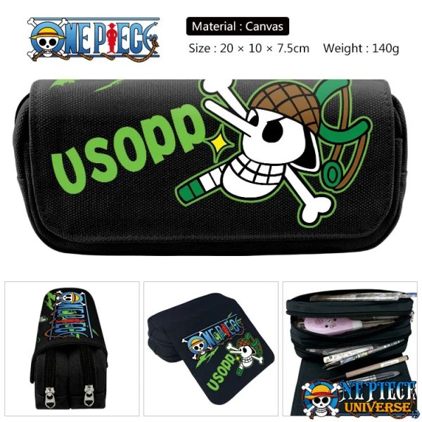 One Piece Characters Pencil Case