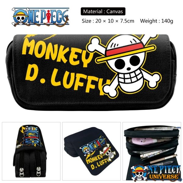 One Piece Characters Pencil Case