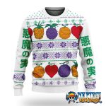 One Piece Devil Fruits Ugly Christmas Sweater